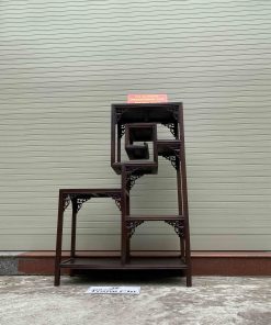 Mẫu Kệ Nhị Sơn Triện Gỗ Gụ Làm Theo Kích Thước