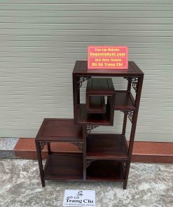 Mẫu Kệ Nhị Sơn Triện Gỗ Gụ Làm Theo Kích Thước