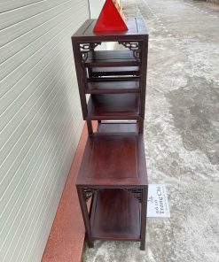 Mẫu Kệ Nhị Sơn Triện Gỗ Gụ Làm Theo Kích Thước