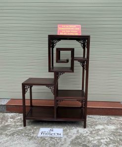 Mẫu Kệ Nhị Sơn Triện Gỗ Gụ Làm Theo Kích Thước