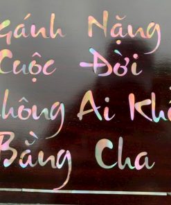 Tranh Mừng Thọ Tranh Ý Nghĩa Về Cha Mẹ Khảm Ốc Đẹp