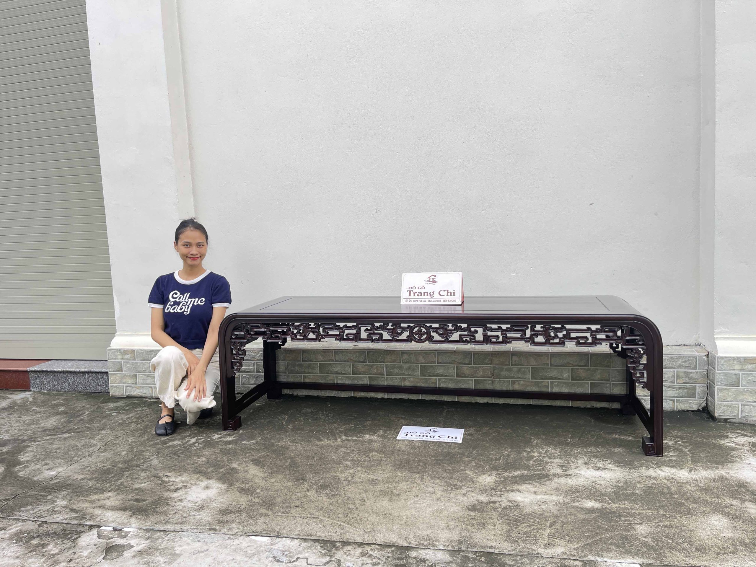 Bàn Bày Đồ Triện Xúc Kích Cỡ 200 x 60 x 60 