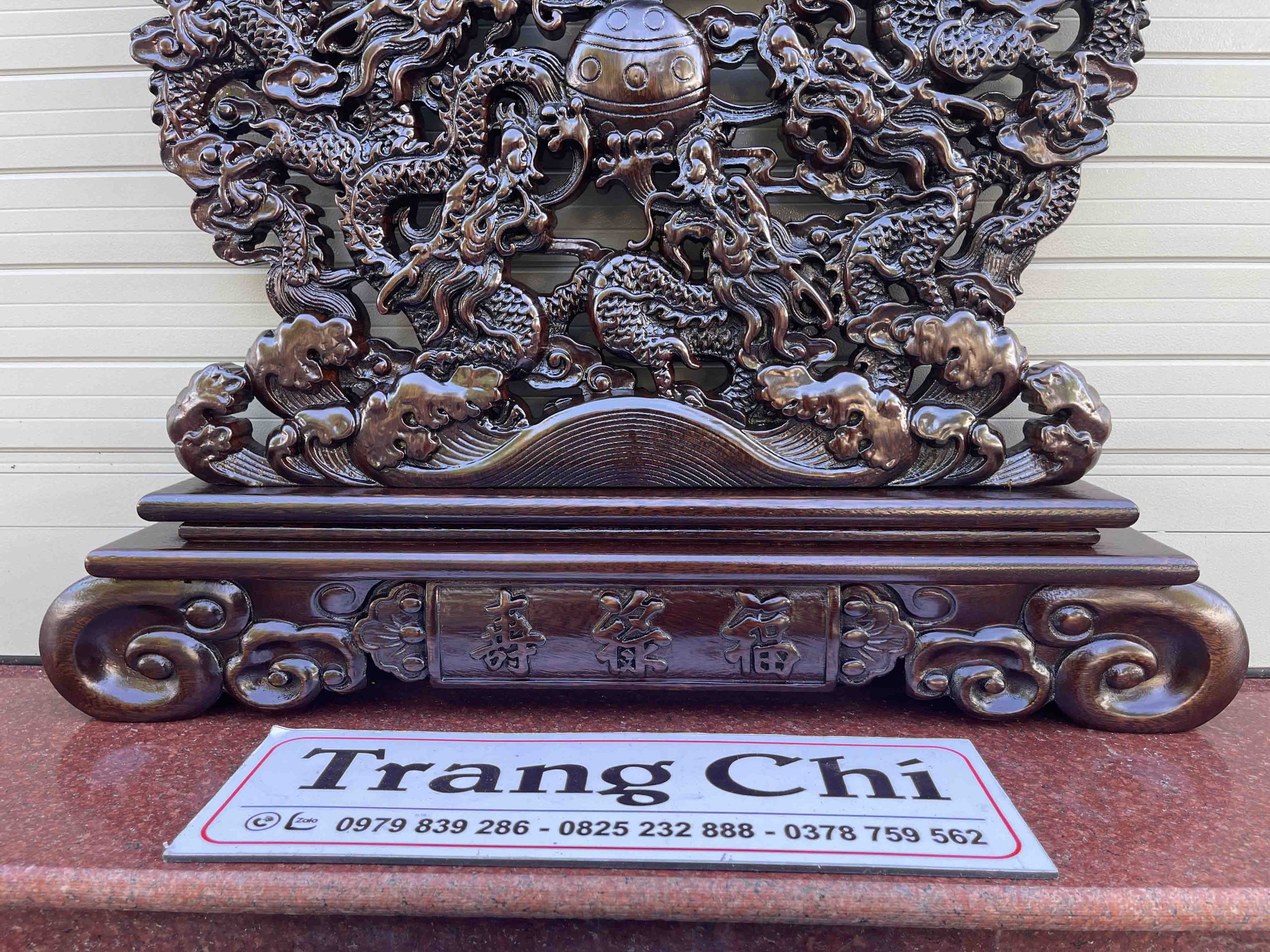 Tranh Cửu Long Tranh Châu Để Bàn