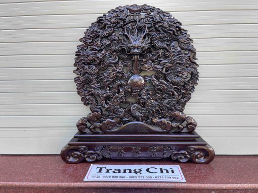 Tranh Cửu Long Tranh Châu Để Bàn