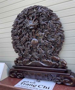 Tranh Cửu Long Tranh Châu Để Bàn