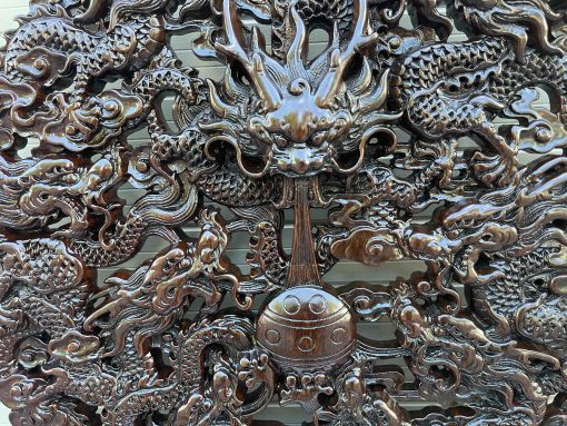 Tranh Cửu Long Tranh Châu Để Bàn