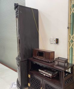 Tủ Góc 60 Bày Đồ Khảm Cẩn Ốc