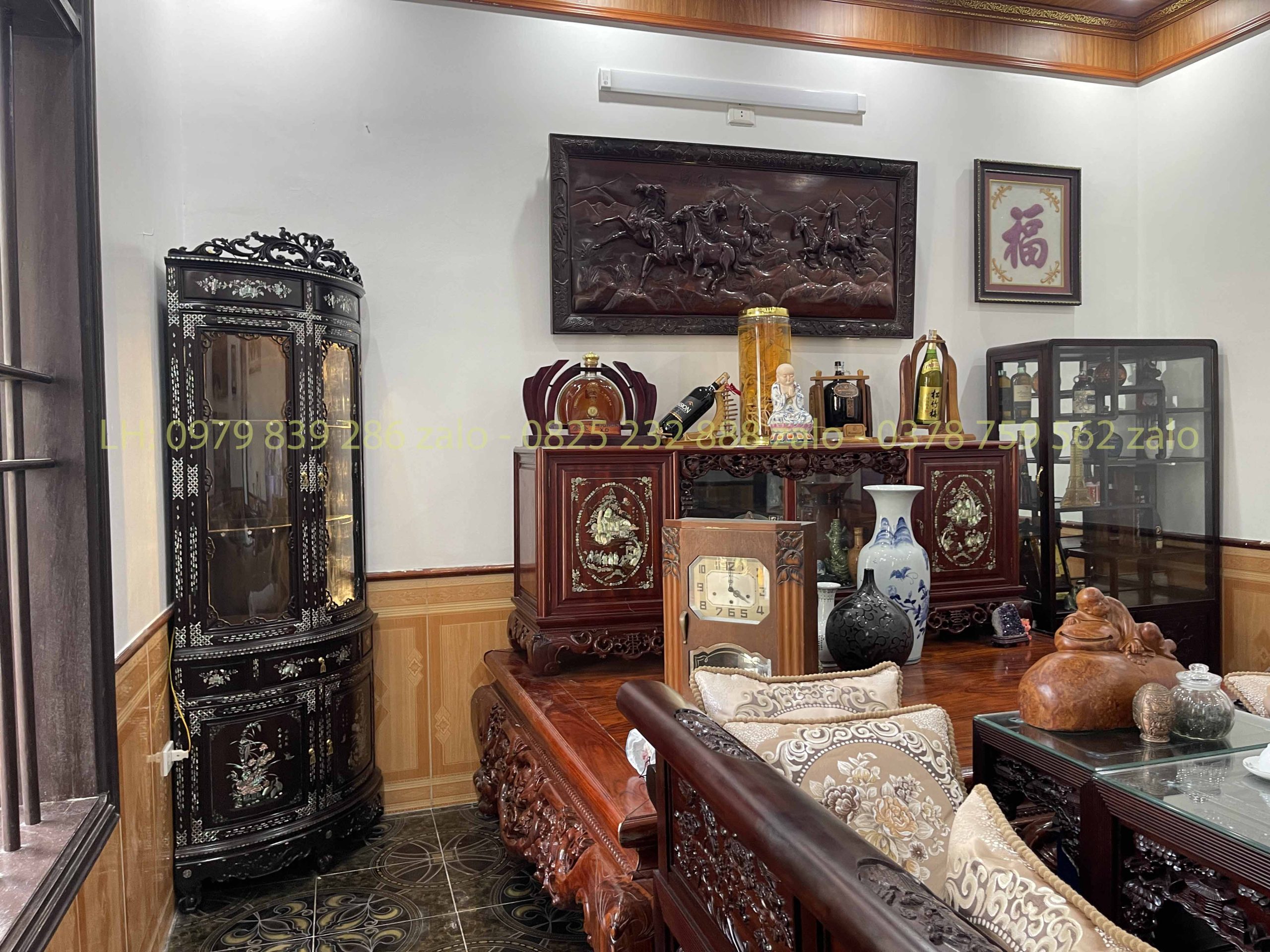 Tủ Góc 60 Bày Đồ Khảm Cẩn Ốc (5) Tủ Góc 60 Bày Đồ Khảm Cẩn Ốc