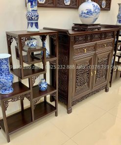 Bộ Tủ Kệ Bày Đồ Đựng Đồ Lối Huế