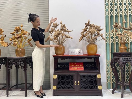 Cặp Bình Sen 21 Cành Thơm Nức