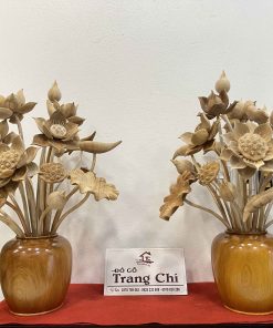 Cặp Bình Sen 21 Cành Thơm Nức