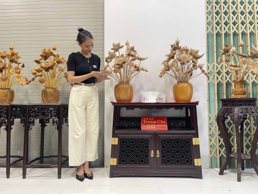 Cặp Bình Sen 21 Cành Thơm Nức