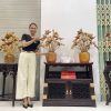 Cặp Bình Sen 21 Cành Thơm Nức