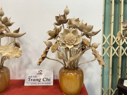 Cặp Bình Sen 21 Cành Thơm Nức