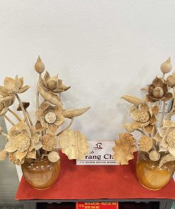 Cặp Bình Sen 21 Cành Thơm Nức