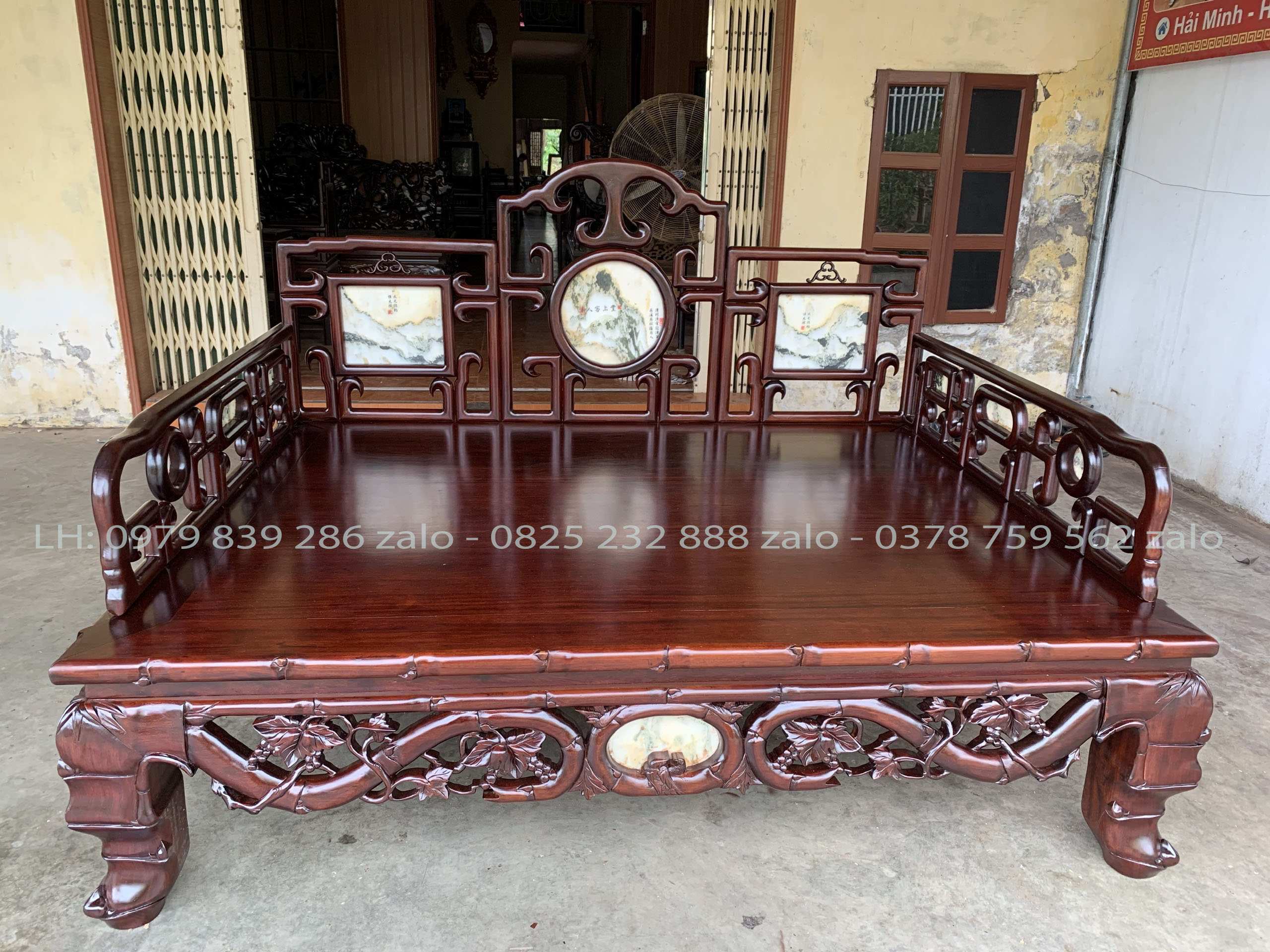 Mẫu Sập 3 Thành Móc Trúc