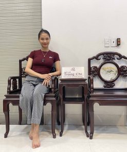 Bộ Bàn Trà 3 Món Gỗ Lim Ta
