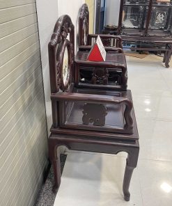 Bộ Bàn Trà 3 Món Gỗ Lim Ta