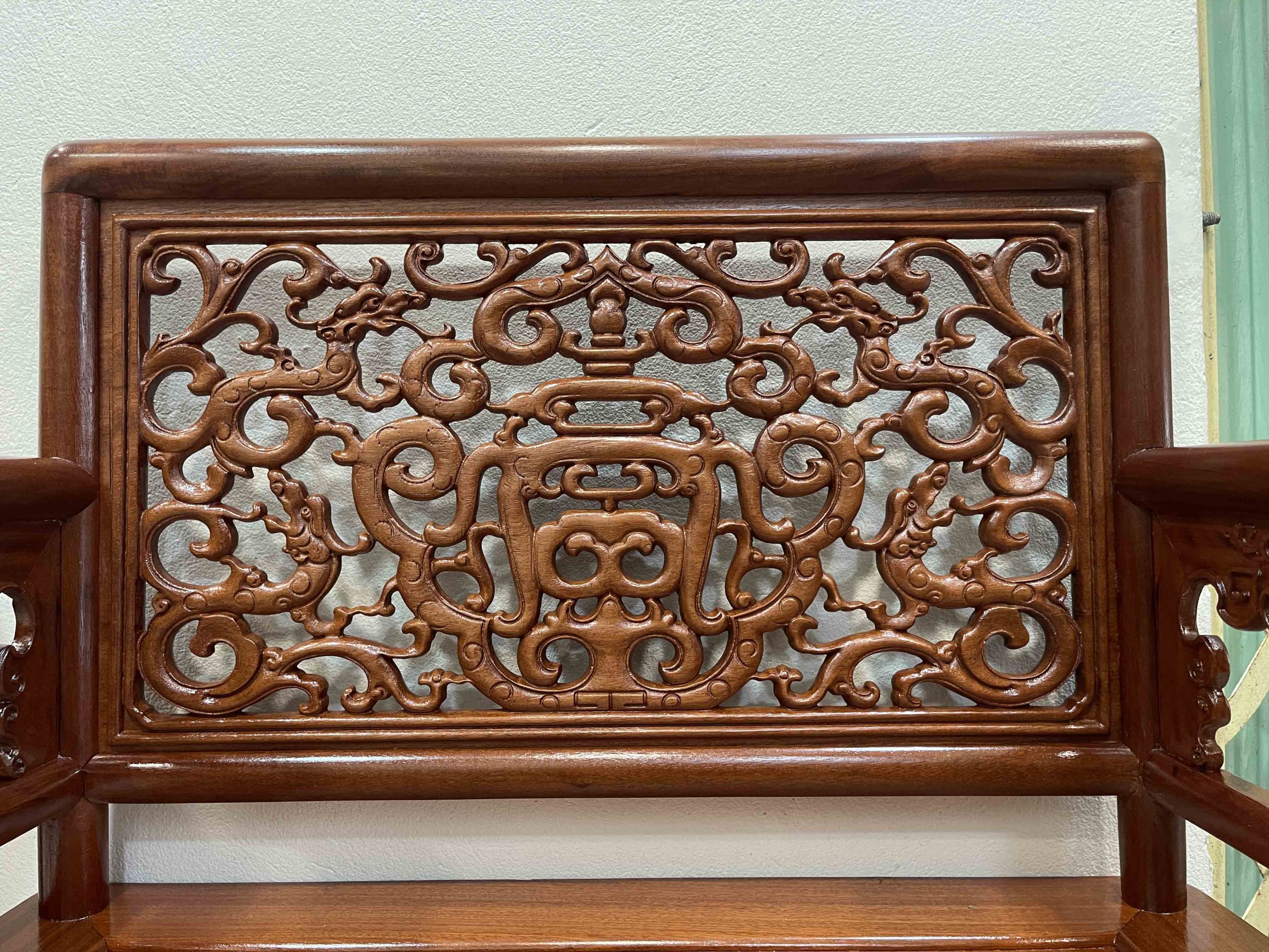 Bộ Bàn Trà 3 Món Lối Tàu Dáng Chữ A