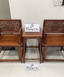 Bộ Bàn Trà 3 Món Lối Tàu Dáng Chữ A