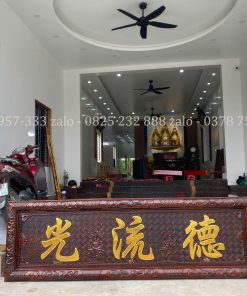 Bộ Đại Tự Đức Lưu Quang Sơn Thiếc Vàng