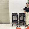 Cặp Đôn Vuông Mặt Đá Cỡ To 93 x 40