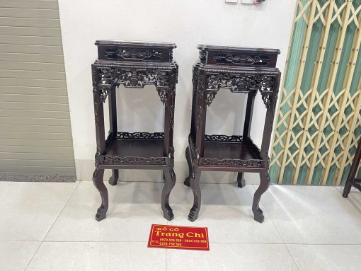Cặp Đôn Vuông Mặt Đá Cỡ To 93 x 40