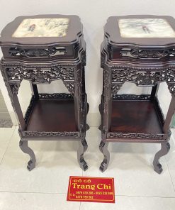 Cặp Đôn Vuông Mặt Đá Cỡ To 93 x 40