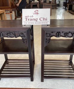 Đôn Trường Kỷ Chạm Tích Gỗ Gụ