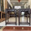 Đôn Trường Kỷ Chạm Tích Gỗ Gụ