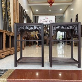 Đôn Trường Kỷ Chạm Tích Gỗ Gụ