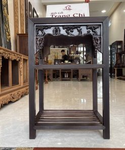 Đôn Trường Kỷ Chạm Tích Gỗ Gụ