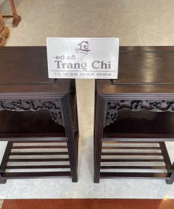 Đôn Trường Kỷ Chạm Tích Gỗ Gụ
