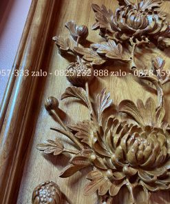 Tranh Tứ Qúy Bốn Mùa Gỗ Hương Đá