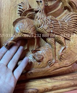 Tranh Tứ Qúy Bốn Mùa Gỗ Hương Đá