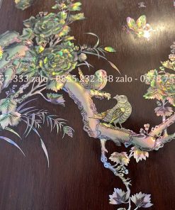 Tủ Chè Khảm Hồng Bệ Phúc Lèo Mai Thọ