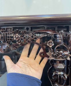 Tủ Chè Khảm Hồng Bệ Phúc Lèo Mai Thọ