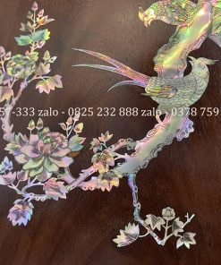 Tủ Chè Khảm Hồng Bệ Phúc Lèo Mai Thọ