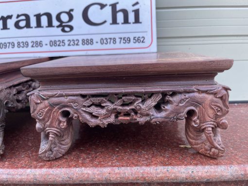Văn Kỷ Chân Voi Gỗ Cẩm Lai