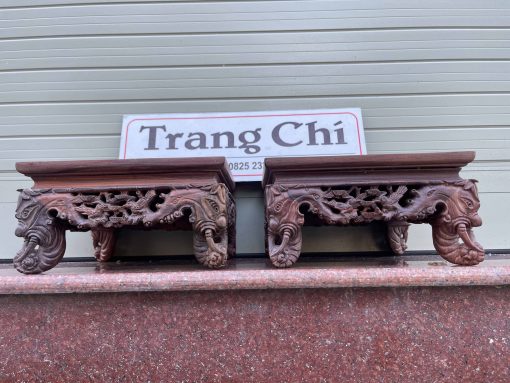Văn Kỷ Chân Voi Gỗ Cẩm Lai