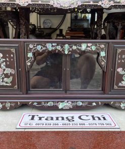 tủ chè mini khảm cúc kê