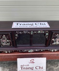 tủ chè mini khảm cúc kê