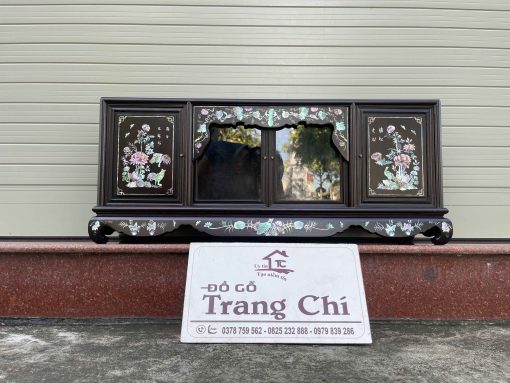 tủ chè mini khảm cúc kê
