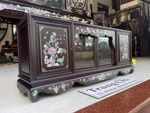 tủ chè mini khảm cúc kê
