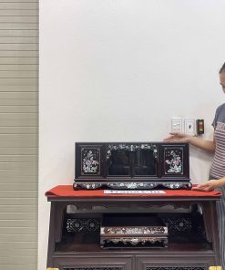 tủ chè mini khảm cúc kê