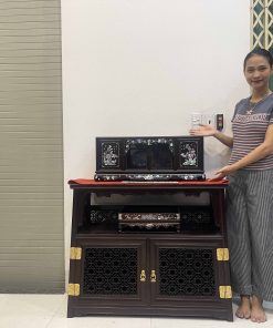 tủ chè mini khảm cúc kê