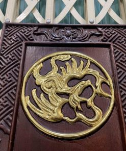 Bộ Đại Tự Câu Đối Đức Lưu Quang Sơn Thiếc Vàng