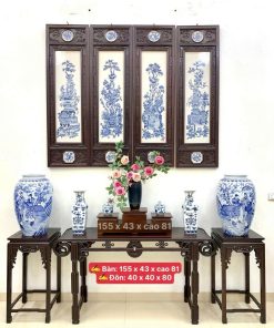 Các Mẫu Bàn Kệ Tủ Đôn Gỗ Bày Đồ