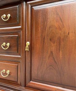 Kệ Tivi Gỗ Gụ Trơn 217 x 82 x 48 cm