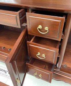 Kệ Tivi Gỗ Gụ Trơn 217 x 82 x 48 cm